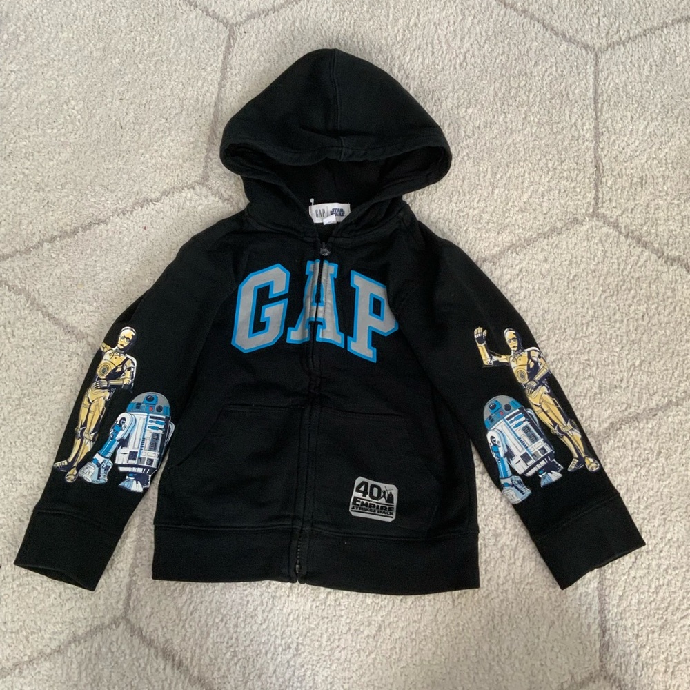GAP Star Wars Hoodie with Sleeve Graphics